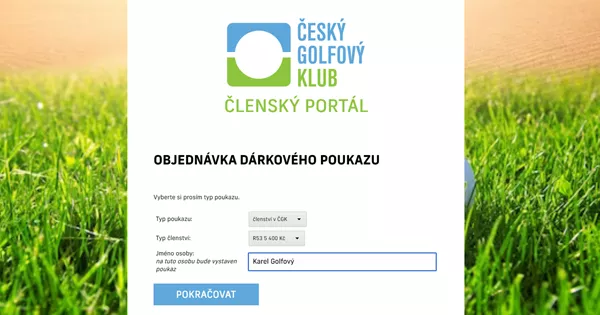 Nově na webu ČGK: dárkové poukazy online